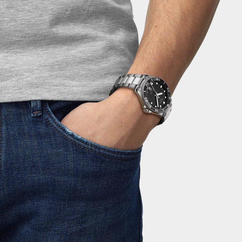 Tissot Seastar 1000 T120.410.11.051.00 on the wrist