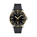 Tissot Seastar 1000 T120.410.27.051.00 black dial gold PVD