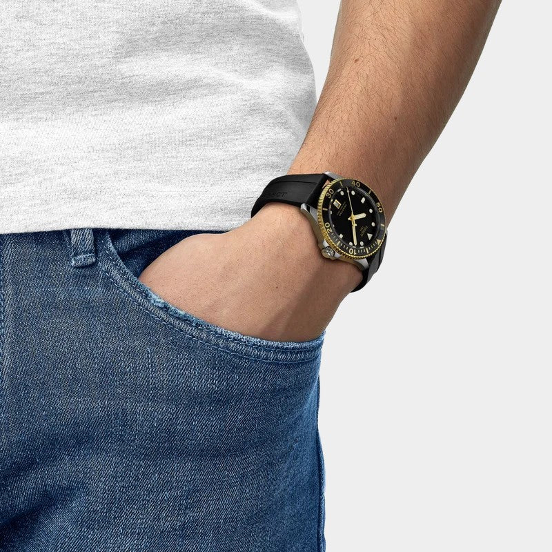 Tissot Seastar 1000 T120.410.27.051.00 on the wrist